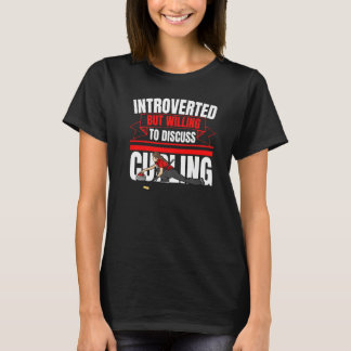 Introverted But Willing To Discuss Curling  Anti S T-Shirt