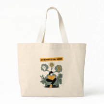 Introverted but Woke: Minimalist Activist Tote Bag