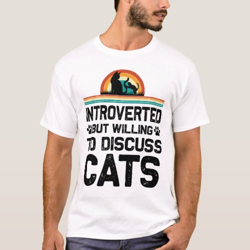 Introverted Cat T_Shirt