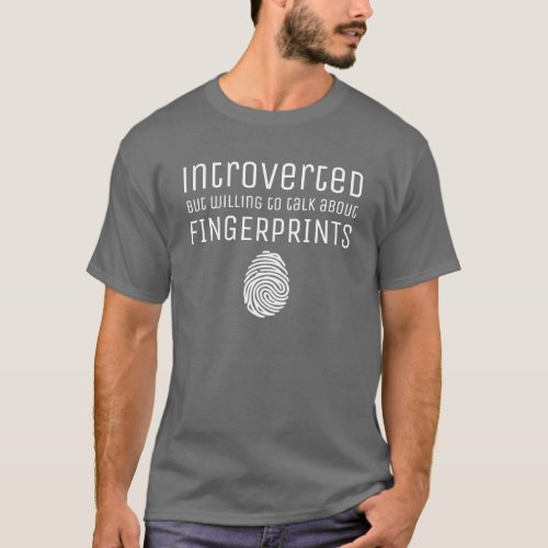 Introverted _ FINGERPRINTS _ T_shirt
