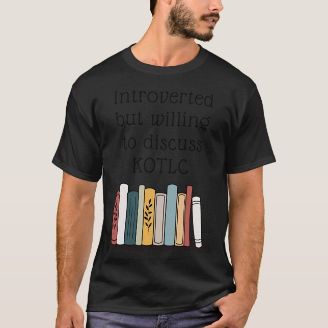 Introverted Kotlc Book Series Fan Sophie Foster Fa T-Shirt (Front)