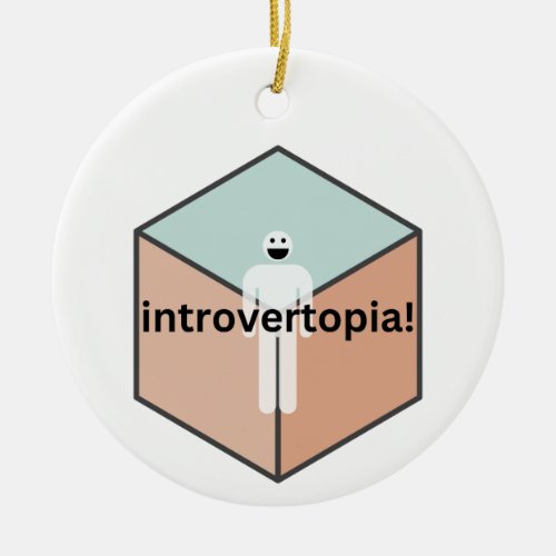introvertopia color ornament