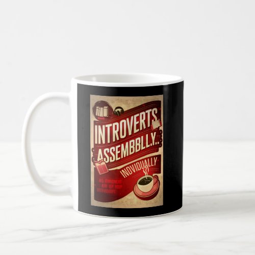 Introverts Assemble Individually Coffee Mug