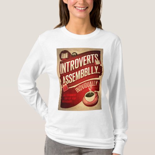 Introverts Assemble Individually T_Shirt