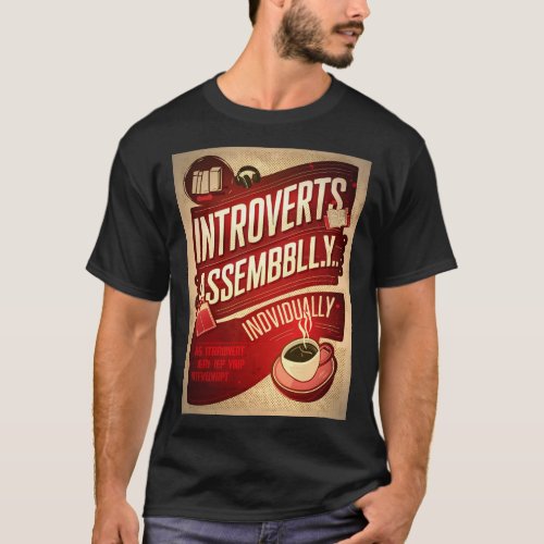 Introverts Assemble Individually T_Shirt