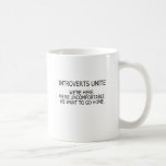 Introverts Coffee Mug at Zazzle