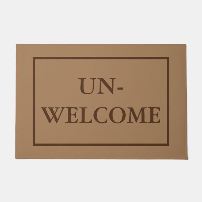 Introvert's Funny Unwelcome Doormat (Front)