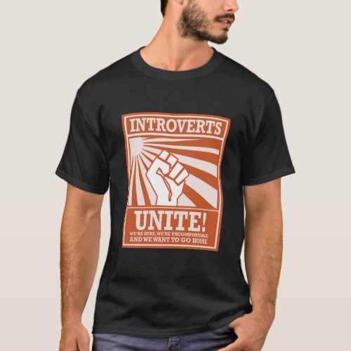 Introverts Unite Funny T_Shirt