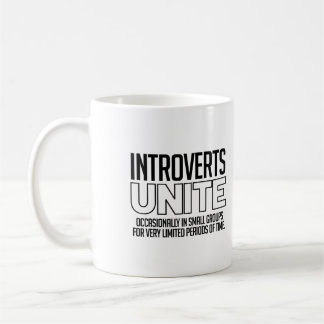 Introverts Unite: Occasionally Coffee Mug