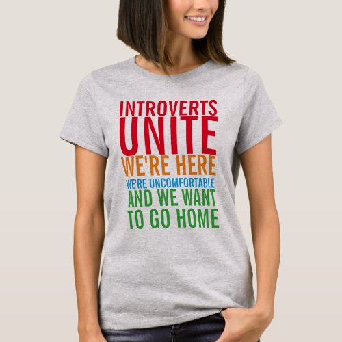 INTROVERTS UNITE T_Shirt