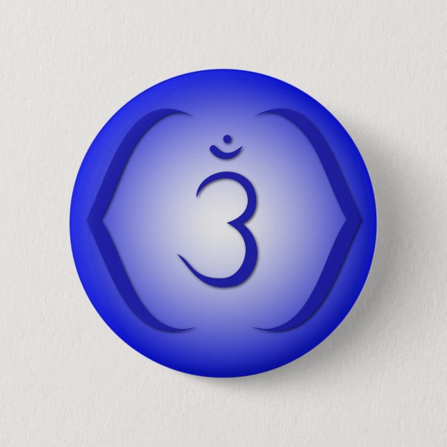 Intuition Chakra - Ajna Button (Front)