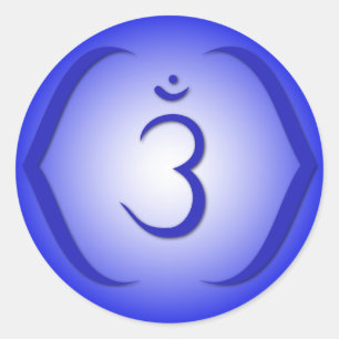 Intuition Chakra - Ajna Classic Round Sticker