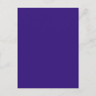 Intuitively Idealistic Blue Color Postcard