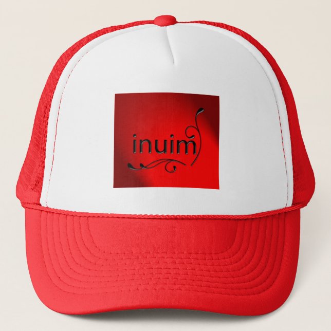 inuim trucker hat (Front)
