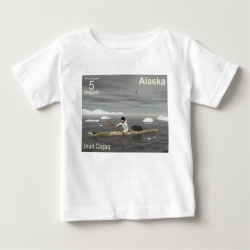 Inuit Kayak Baby T_Shirt