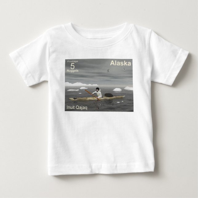 Inuit Kayak Baby T-Shirt (Front)