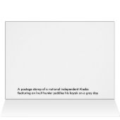 Inuit Kayak Cards (Inside Horizontal (Top))