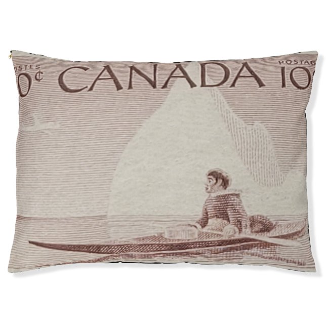 Inuk and Kayak Dog Bed (Front)