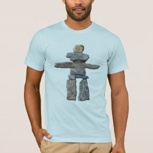 Inukshuk Haida Stones Native American T-Shirt