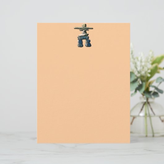 Inukshuk Native American Spirit Stones (Standing Front)