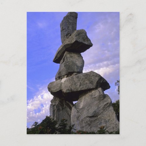 Inukshuk Northwest Territories Canada Postcard