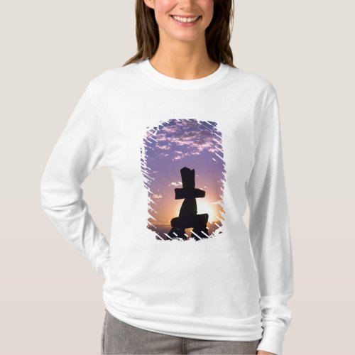 Inukshuk Northwest Territories Canada T_Shirt