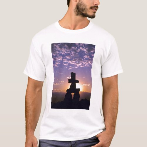 Inukshuk Northwest Territories Canada T_Shirt