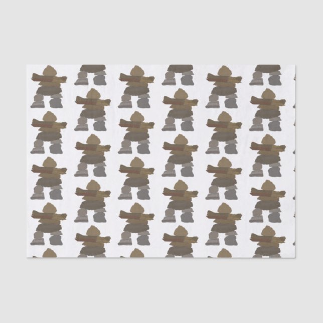 Inukshuk Tissue Paper (Front)