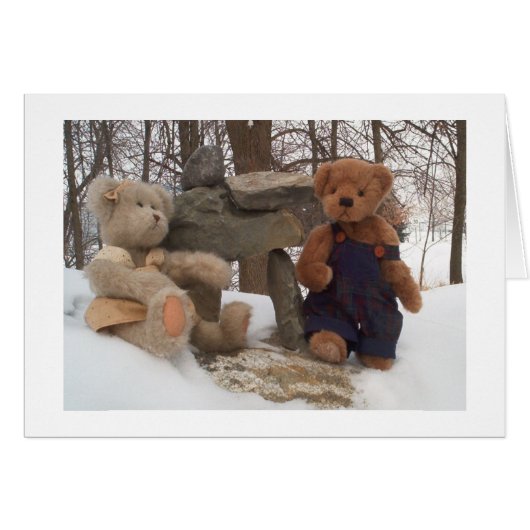 Inuksuk Teddies Cards (Front Horizontal)