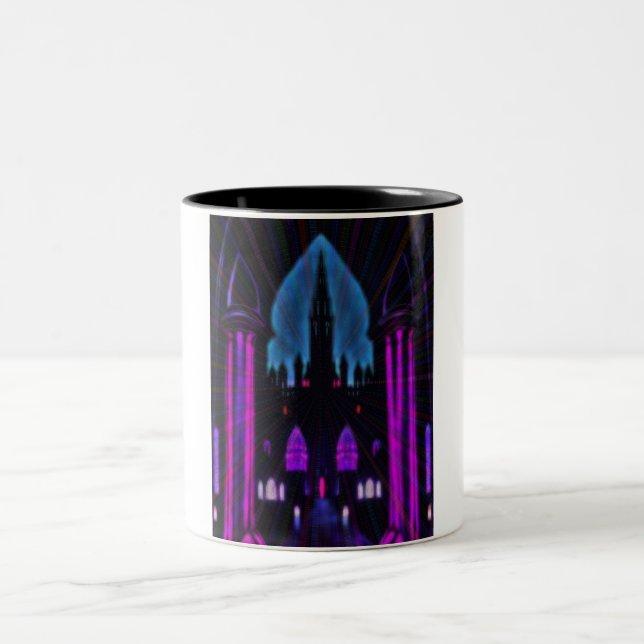 Inumbrate Citadel Two-Tone Coffee Mug (Center)