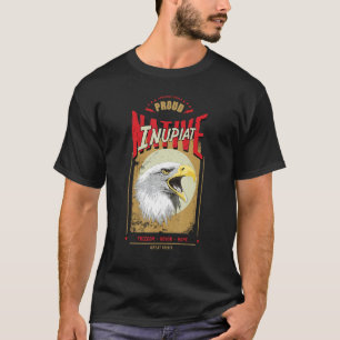 Inupiat Native American Eagle Spirit Vintage Honor T-Shirt