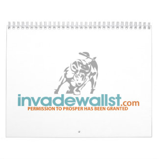 Invade Wall Street Calendar