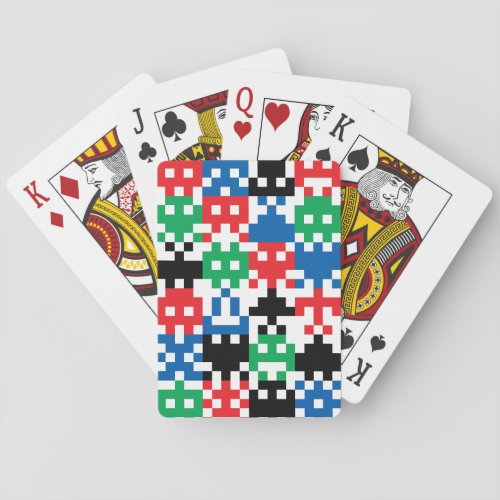 Invader Game 01 Poker Cards