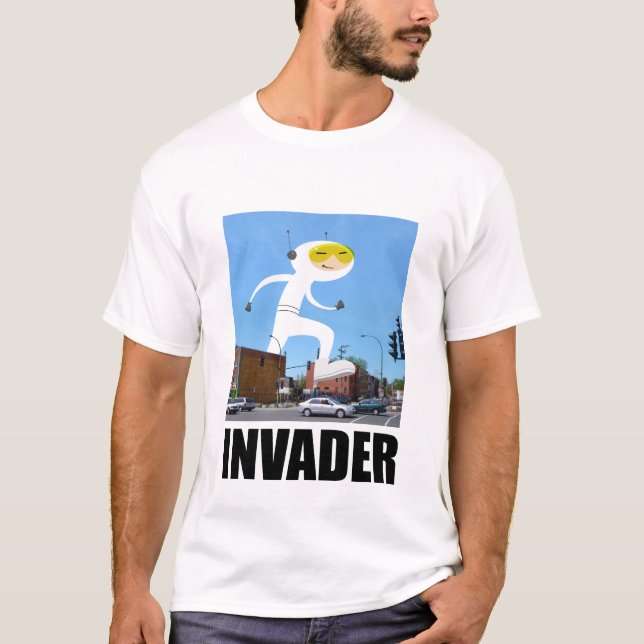 Invader t-shirt (Front)