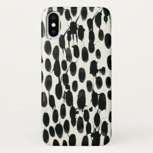 Invariable I Black Watercolor iPhone X Case