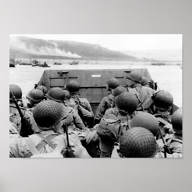 Invasion of Normandy - June 6, 1944 Poster (Front)