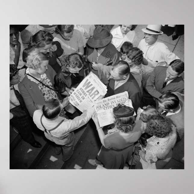 Invasion of Poland, 1939 Poster (Front)