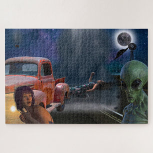Invasion of the Aliens Jigsaw Puzzle