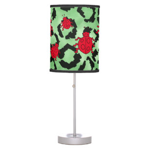 "Invasion of the Ladybugs" Table Lamp