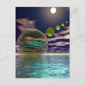 Invasion of the Spheres Postcard
