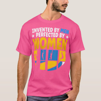 Invented By Men Perfected By Volleyball T-Shirt