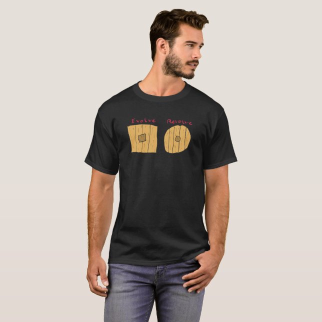 Invention of the Wheel T-Shirt (Front Full)