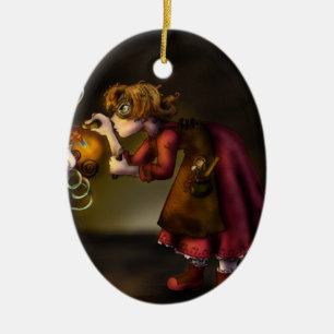 Inventor Ceramic Ornament