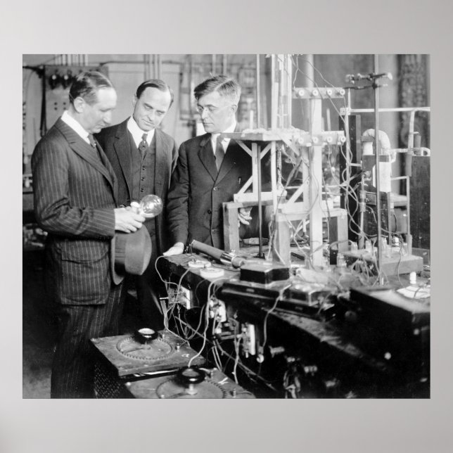 Inventor Guglielmo Marconi, early 1900s Poster (Front)