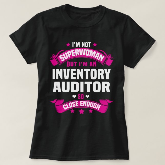 Inventory Auditor T-Shirt (Design Front)