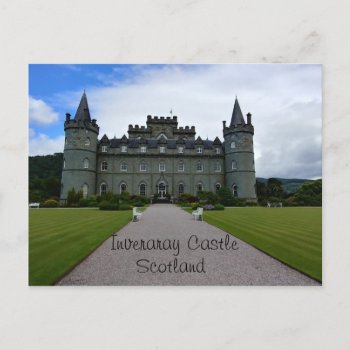 Inveraray Castle Postcard by forgetmenotphotos at Zazzle