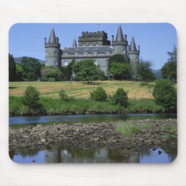 Inverary Castle, Strathclyde, Scotland Mouse Pad (Front)