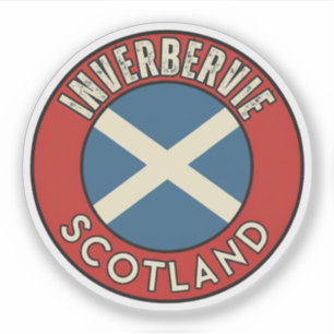 Inverbervie, Scotland Sticker