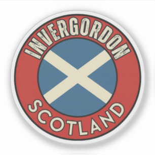 Invergordon, Scotland Sticker