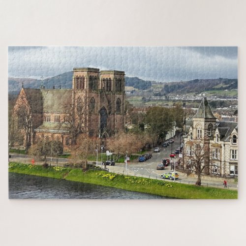 Inverness _ Capital of Scottish Highlands Jigsaw Puzzle